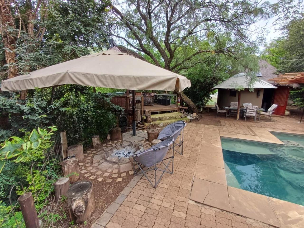 Adorable Unique Guest House - African Bush Feel Kalkheuvel Exteriör bild